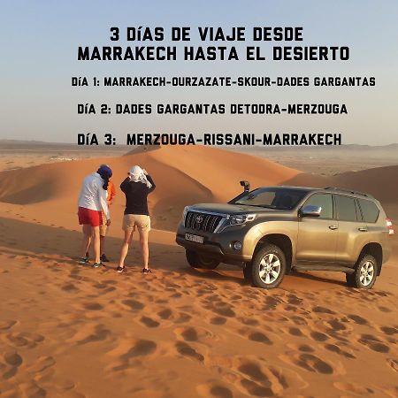 ホテルErg Chebbi Camel Trek Camp メルズーガ エクステリア 写真